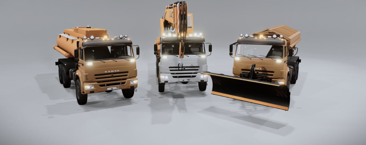 MOD KAMAZ 43118 v1.0